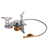 Kemping tűzhely, Little Farmer, összecsukható, 3200 W, egy égős, piezo-elektromos gyújtás, 150x85 mm