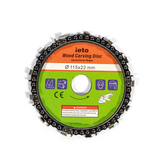 Fa vágott tárcsa, lánccal, 110 mm, Little Farmer