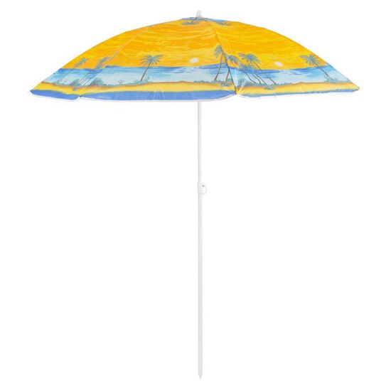 Strand esernyő, Strend Pro, fogantyús, szigetes modell, sárga, 180 cm