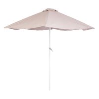 Kerti/terasz esernyő, Strend Pro, fogantyús, bézs, 230 cm
