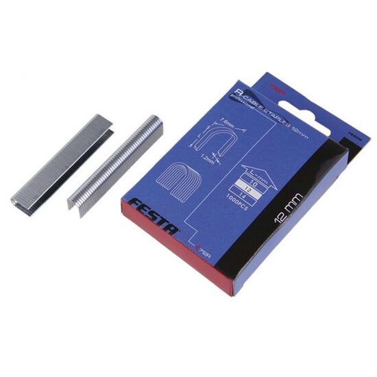 Kapcsok 12mm U típusú (1000db) 