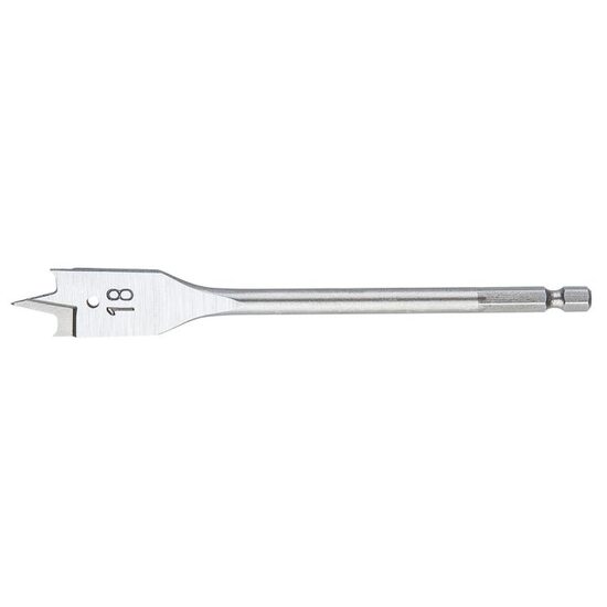 Lapos fafúró, 18 x 152 mm, GRAFIT