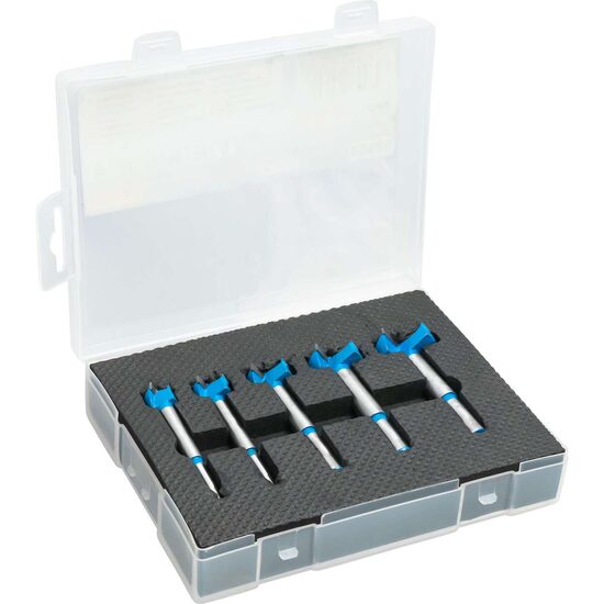 5 db-os fúrószár készlet fához, HSS, 15-35 mm, Richmann Exclusive