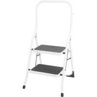Acél létra, 2 lépcsős, max 150 kg, 0,45 m, Strend Pro