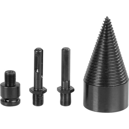 Fahasító kúp fúróhoz, Strend Pro, 3 adapterrel, SDS PLUS, HEX 1/2", 50 mm