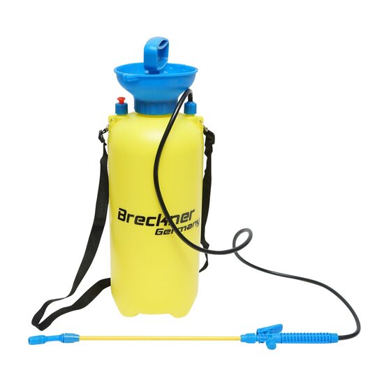 Kerti permetező, permetező pumpa, vermorel, Breckner Germany, kézi, hátul, 8 l