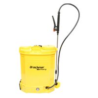 Kerti permetező, permetező pumpa, vermorel, Breckner Germany, elektromos, hátul, akkumulátorral 8 Ah, 16 L