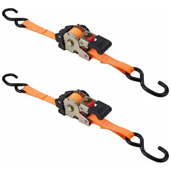 Horgonyszíj racsnis, 25 mm x 1,8 m, 2 db, max 300 kg, Strend Pro