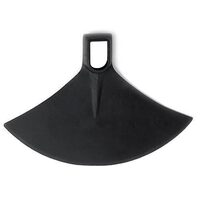 Félkör alakú kovácsolt ásó, 800 g, Metal Group