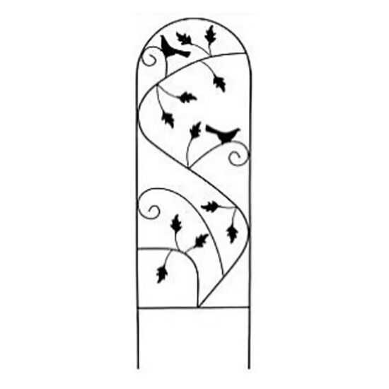 Fém támasztó növényeknek, kerti, 38,5x118 cm, Chomik