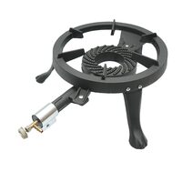 Gázégő főzéshez, öntöttvas, 33x11 cm