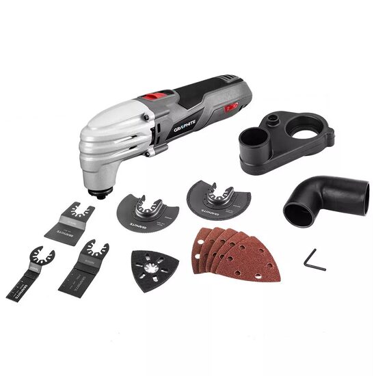 Többfunkciós rezgésekkel, 250 W, tartozékokkal, táskával, NEO-val