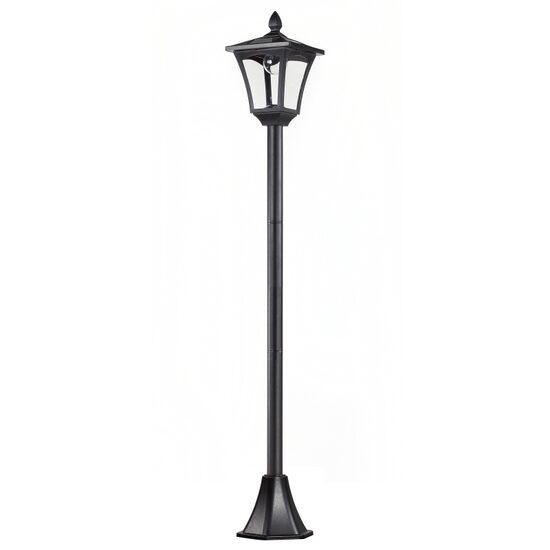 Lámpás típusú napelemes lámpa a kertbe, 1 LED, 18x18x160 cm