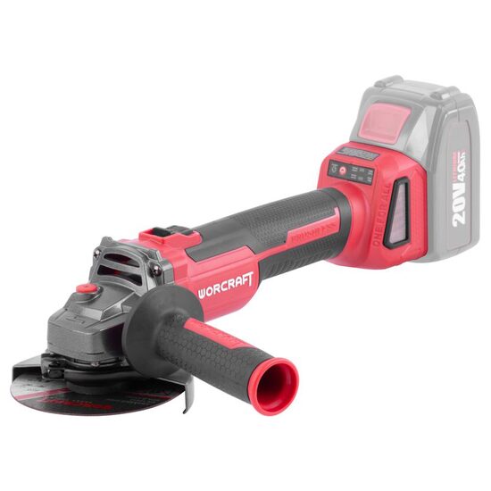 Sarokcsiszoló, flex, 20 V Li-ion (akkumulátor nem tartozék), 115 mm, Warcraft