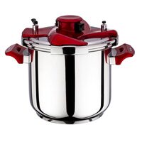 Rozsdamentes gyorsfőző edény, 12 L, Perfect Home Galaxy