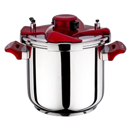 Rozsdamentes gyorsfőző edény, 12 L, Perfect Home Galaxy