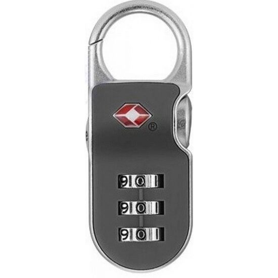 Kombinált poggyászzár, szürke, 26 mm, Yale