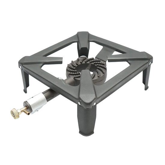 Gázégő főzéshez, öntöttvas, 40x40x15 cm, Breckner Németország