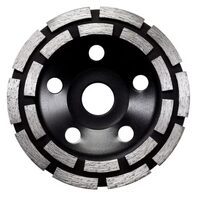 Disc diamantat dublu segmentat, beton, slefuire uscata, 115 mm/22.23 mm, Richmann Exclusive (C4685)