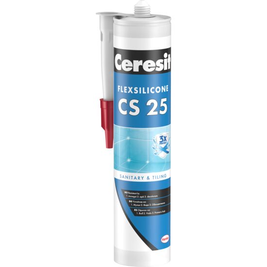 CERESIT 132 silicon sanitar TERRA 55  280ml CS25