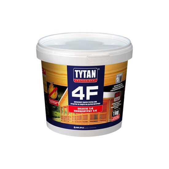 Impregnant ignifug rosu TYTAN( 1kg)(TIT30)M