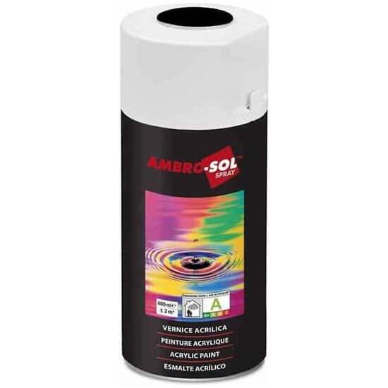 Vopsea spray gri antacit, Ral 7021, 400ml, Ambrosol