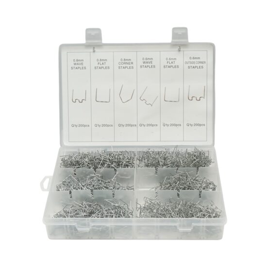 Set capse pentru pistol de lipit/sudat plastic, 1200 buc, Breckner Germany (BK75009)