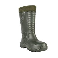 Cizme de cauciuc EVA, pentru pescuit/vanat cu captuseala, verde kaki, marimea 41, Jose Amorales (148948)