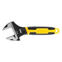 Stanley 0-90-947, MaxSteel, állítható csavarkulcs, króm-vanádium acél, ferde fej, hossz 150mm (6&quot;), nyílás 24mm