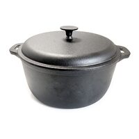 Öntöttvas edény fedővel, 7 L, Perfect Home