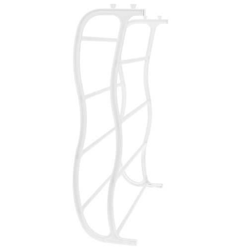 Cipőtároló, ajtóra vagy falra szerelhető, 12 polc, acél és ABS, fehér, 52x17,5x117 cm