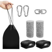 Hinta és függőágy rögzítő készlet, 8 db, kötelek 150 cm