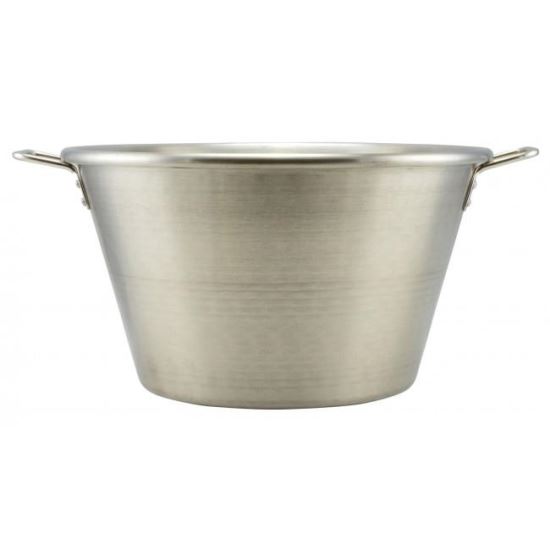 Perfect Home Rozsdamentes Acél Edény Fogantyúval, 40 L