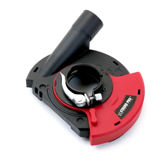 Strend Pro sarokcsiszoló, szívórendszerrel, 115/125 mm