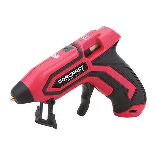 Ragasztó pisztoly Worcraft CGG-3,6Li, AKU 5 V, Li-Ion, 7 mm, USB kábel