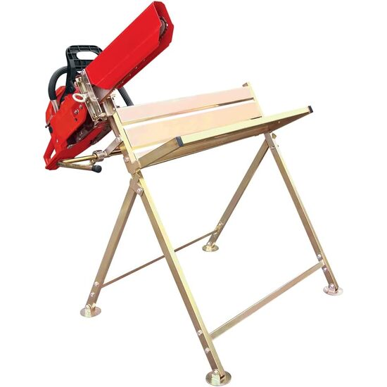 Strend Pro favágó asztal, 88x71x86 cm, max 120 kg, láncfűrész tartó