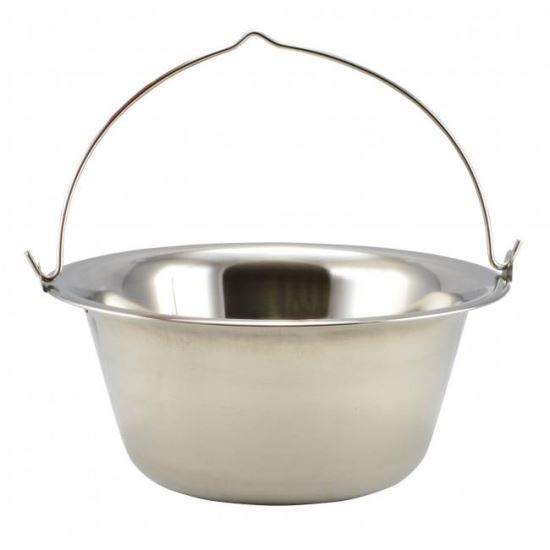 Perfect Home Rozsdamentes acél üst fogantyúval- 6 L