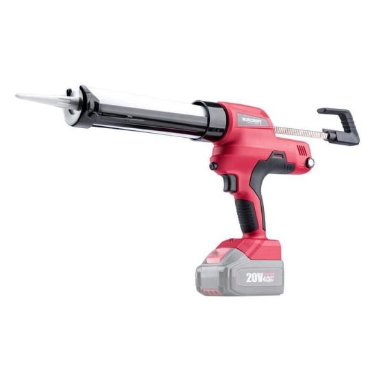 Worcraft Szilikon Pisztoly, akkumulátorral, 20 V