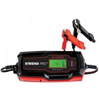 Autós akkumulátortöltő, 6V / 12V, 70 W, 2A / 4A, IP65, LCD, Strend Pro