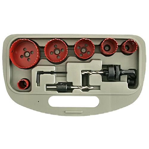 Strend Pro Maró Készlet és Dobozfúró, 9 db