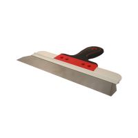 Homlokzati rozsdamentes spatula, puha fogantyú, 300 mm