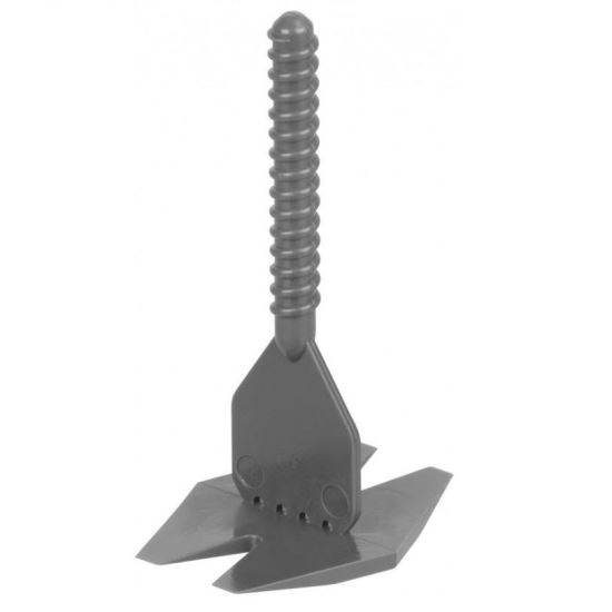 Távtartó készlet kerámia csempe rendszer kiegyenlítéséhez és igazításához, LS122, szürke, 100 db, 1,5 mm