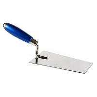 Trapéz alakú rozsdamentes acél simító, 160 mm, Strend Pro