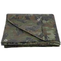 Strend Pro Terepszinü ponyva PE 80g / m2 -gyűrűkkel 24 nm (4x6)