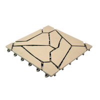 Kerti járólap készlet,6db,sokszög forma- 30x30cm