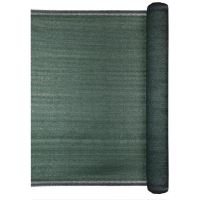 Árnyékolóháló, HDPE, 150 g / nm, 85% árnyékoló, zöld, 10x1,2 m