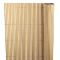 Paraván erkélyre, teraszra, kerítésre, PVC, bambusz típusú, 1300 g / m2, UV, 3x2 m