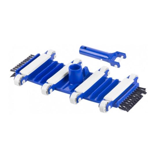 Medencetisztító kefe, rugalmas, 38,5x19 cm, Strend Pro Flexible