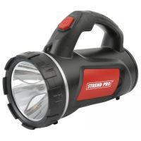 Munkahelyi zseblámpa, XPE + COB LED, hordozható, fogantyúval, 3 W, 150 lm, USB, Strend Pro
