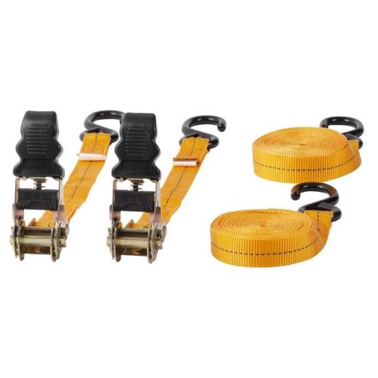 Horgonyszíj, 2 db -os készlet, 25 mm x 4,5 m